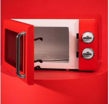 Cuptor cu microunde Cecotec Proclean 3010 Retro Red, 20 L, 700 W [10]
