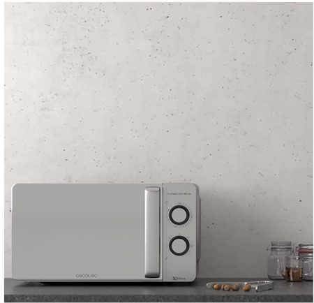 Cuptor cu microunde Cecotec ProClean 3060 Mirror, 700W, 20L [6]