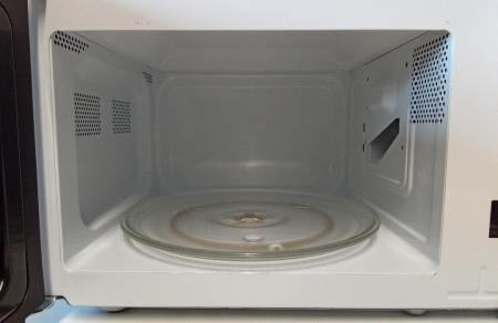 Cuptor cu microunde digital Swan Nordic, 20L, 6 trepte de funcționare, putere 800W, temporizator 30 minute, mod dezghețare, efect lemn, alb mat [6]