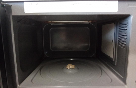 Cuptor cu microunde LG MH6535GIS Smart Inverter, 25L, 1000W, negru [2]