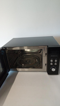 Cuptor cu microunde SEVERIN 3 în 1 cu funcție grătar și aer cald până la 200 °C, negru, MW 7752, negru [2]