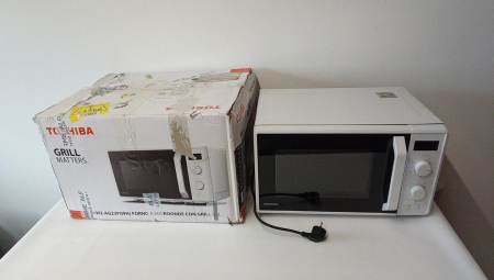 Cuptor cu microunde Toshiba MW2-AG23P(WH) 3 în 1, 23 L, 900 W, alb [3]