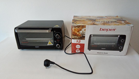 Cuptor electric BEPER 90.882, 12L, cu temperatură reglabilă și cronometru [4]