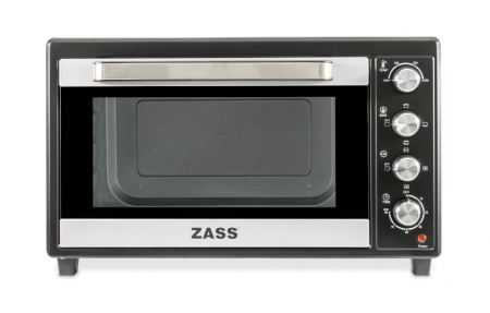 Produse RESIGILATE Zass, Sero si Trisa - Cuptor electric cu convectie Zass ZEO 48 CR, 1800 W, 48 l, Grill, Rotisor