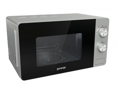 Cuptor microunde GORENJE MO17E1S, 17l, 700W, argintiu [5]