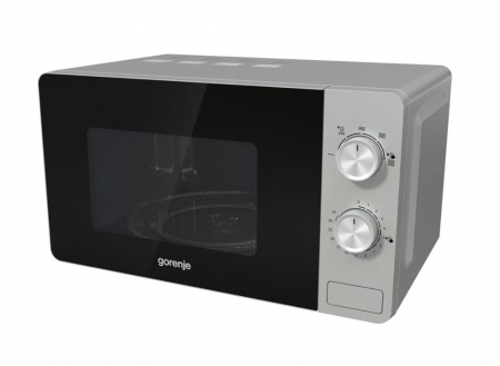Cuptor microunde GORENJE MO17E1S, 17l, 700W, argintiu [4]