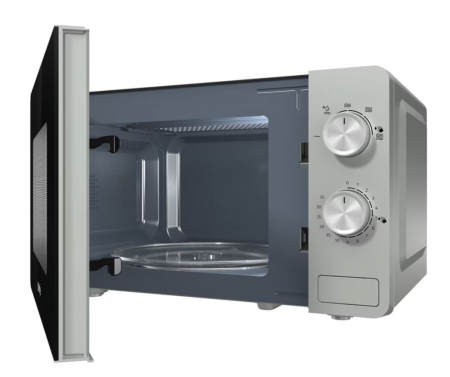 Cuptor microunde GORENJE MO17E1S, 17l, 700W, argintiu [6]