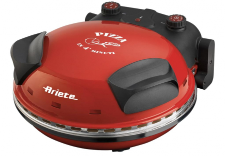 Cuptor pizza Ariete 909, electric, 1200W, 400°C, rosu [6]