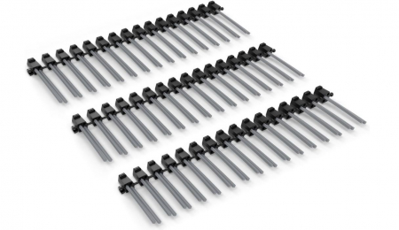 Gradinarit - Set 3 benzi cu peri din nailon KARCHER 2.445-244.0, pentru WRE 18-55, WRE 4