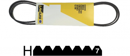 TOATE PRODUSELE - Curea canelata universala pentru uscator de rufe Whirlpool POLY-V 1951H7, 481235818156