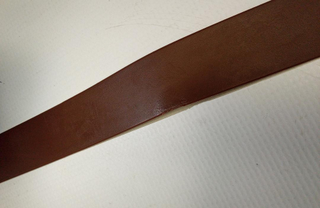Curea din silicon cu catarama din plastic, 3.5 x 120 cm, maro [1]