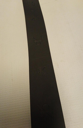 Curea pentru barbati Calvin Klein, 35mm, negru, marime 100 [4]