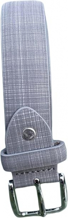 Curea pentru barbati SoBo LEATHER, gri, XXL 112-122 cm [2]