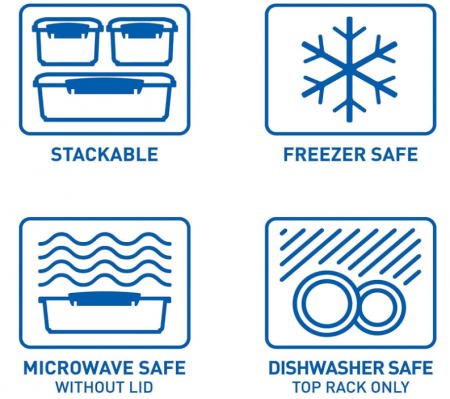 Cutie alimentara Sistema KLIP IT, recipient pentru depozitarea alimentelor, 5 L [6]