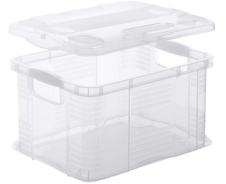 Cutie de depozitare Rotho Agilo 55L, Plastic (PP) Fără BPA, 59 x 39 x 31 cm [3]