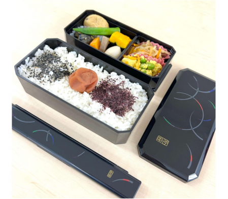Cutie de prânz bento japoneză OSK neagra [8]