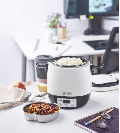 Cutie de prânz cu incalzire electrică Simeo LBE420, albă [7]