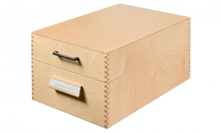 Organizare si depozitare - Cutie din lemn HAN 1005 pentru depozitare max 1500 de foi A5 orizontal, 255 x 190 x 380 mm