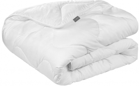 Cuvertură de pat Traumnacht, lavabilă, alb, 155 x 220 cm [2]