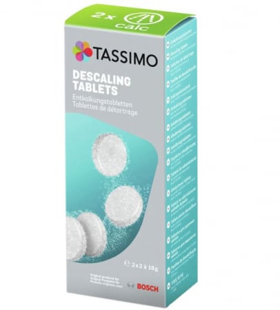 Electrocasnice pentru Bucatarie - Pastile decalcifiere pentru espressor, TASSIMO 00311909, TCZ6004, 4 bucati pentru 2 utilizari