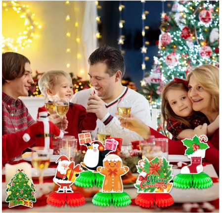 Decoratiuni de Crăciun 3D Woyamay [4]