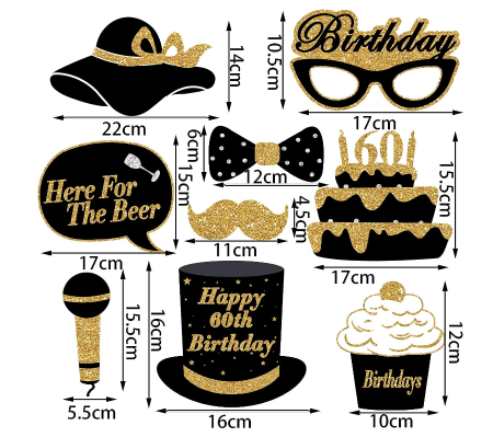 Decoratiuni pentru aniversarea a 60 de ani Sunwuun, 31 de piese [6]