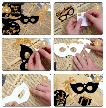 Decoratiuni pentru aniversarea a 60 de ani Sunwuun, 31 de piese [1]