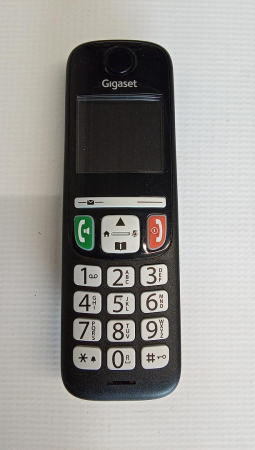 Telefon fără fir DECT Gigaset E275, Negru, Italia [2]