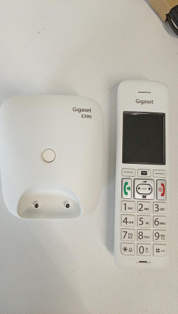 DECT Gigaset E390,Extensie telefon, Alb [2]