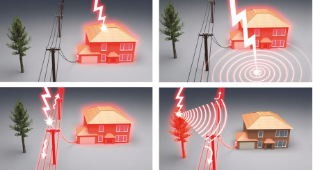 Descarcator la supratensiune Arnocanali SS445.2C Enerpro Compact 2 module, clasa de referință T2 pentru rețele TT - TN [1]