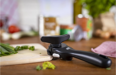 Deschizător de conserve fără margini ascuțite Kuhn Rikon, negru [3]