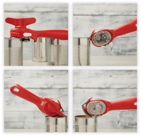 Deschizător de conserve fără margini ascuțite Kuhn Rikon, negru [2]