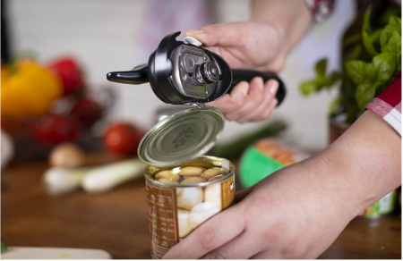 Deschizător de conserve fără margini ascuțite Kuhn Rikon, negru [6]