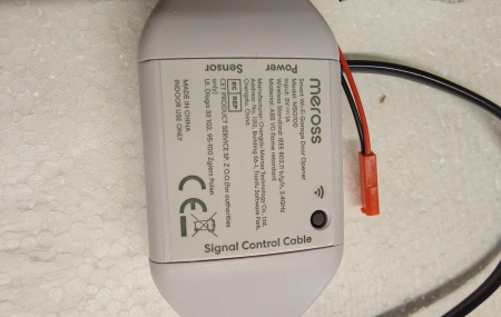 Deschizator inteligent pentru usi de garaj, Meross MSG100, WiFi, Alb [3]