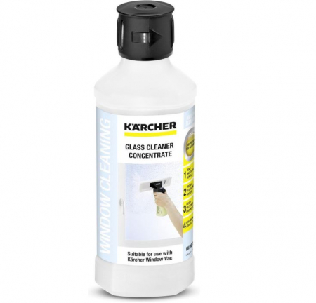 Solutie curatat geamuri - Detergent pentru geamuri 500 ml, KARCHER RM 500, 62957720
