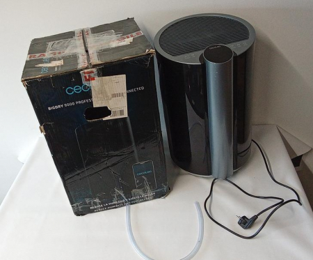 Dezumidificator Cecotec cu cronometru BigDry 9000 Professional negru 320 W, Dezumidifică 20L/zi, Rezervor detașabil de 4,5 litri, Control Wi-Fi, Ecran LED, Acoperire 90 m2 [5]