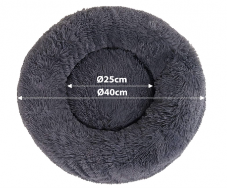 DIBEA Pat rotund pentru animale de companie, 40 cm diametru [4]