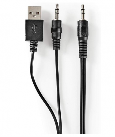 Difuzoare PC Nedis, alimentare USB, porturi intrare: 1x 3,5 mm, 33 W [6]