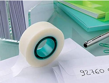 Dispenser birou banda adeziva Scotch C38 19 mm x 33 m, Magic Tape, Negru [6]