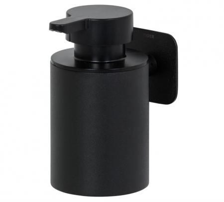 Casa, Gradina & Bricolaj - Dispenser sapun lichid Tiger, 180 ml, oțel inoxidabil, acoperit cu pulbere neagră