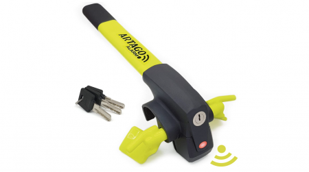 Dispozitiv blocare volan, antifurt Artago 870 2 în 1 cu alarmă inteligentă 120 dB [0]