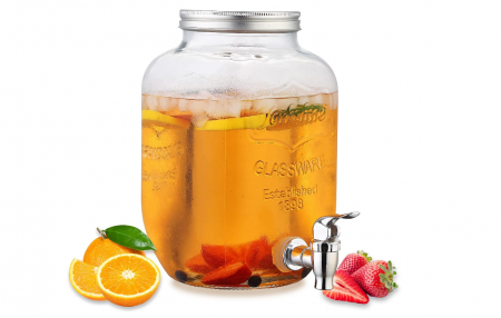 Bucatarie & Servire - Distribuitor bauturi sticlă Berglander cu robinet rezistent la scurgeri