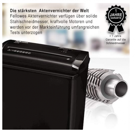 Distrugator de documente Fellowes PowerShred P-25s Strip Cut, 11L [5]