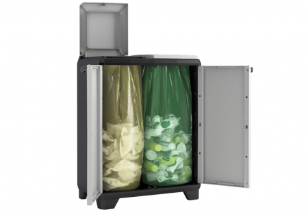 Curatenie si intretinere - Dulap cu sistem de reciclare Keter cu 2 compartimente