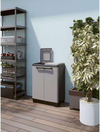 Dulap cu sistem de reciclare Keter cu 2 compartimente [3]
