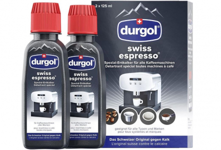 Electrocasnice pentru Bucatarie - Solutie decalcifiere Durgol Swiss Espresso, 2 x 125 ml, 7610243002025