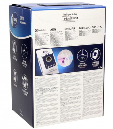 Set 12 saci de aspirator E201SM, ELECTROLUX 9001684811, CLASSIC LONG PERFORMANCE [1]