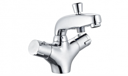 Casa, Gradina & Bricolaj - Edouard Rousseau Baterie termostatica pentru baie-dus Volga 2, Crom