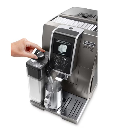 Espressor automat DELONGHI Dinamica Plus ECAM.370.95.T, 1.8l, 1450W, 19 bar, argintiu [11]