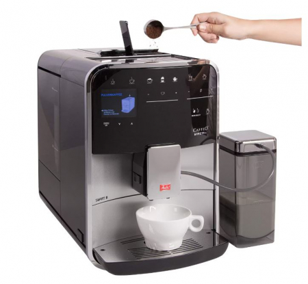 Espressor Automat Melitta Barista TS Smart SST F860-100, 1450W, Argintiu/Negru [2]